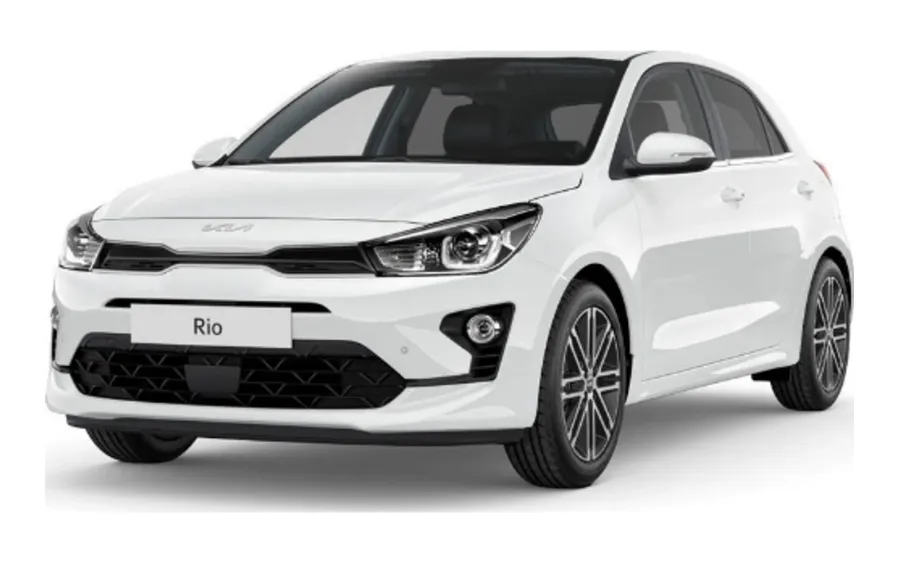 Kia Rio available for rent in Managua