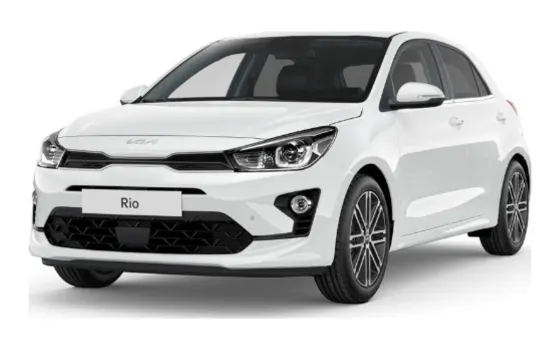 Kia Rio available for rent in Managua