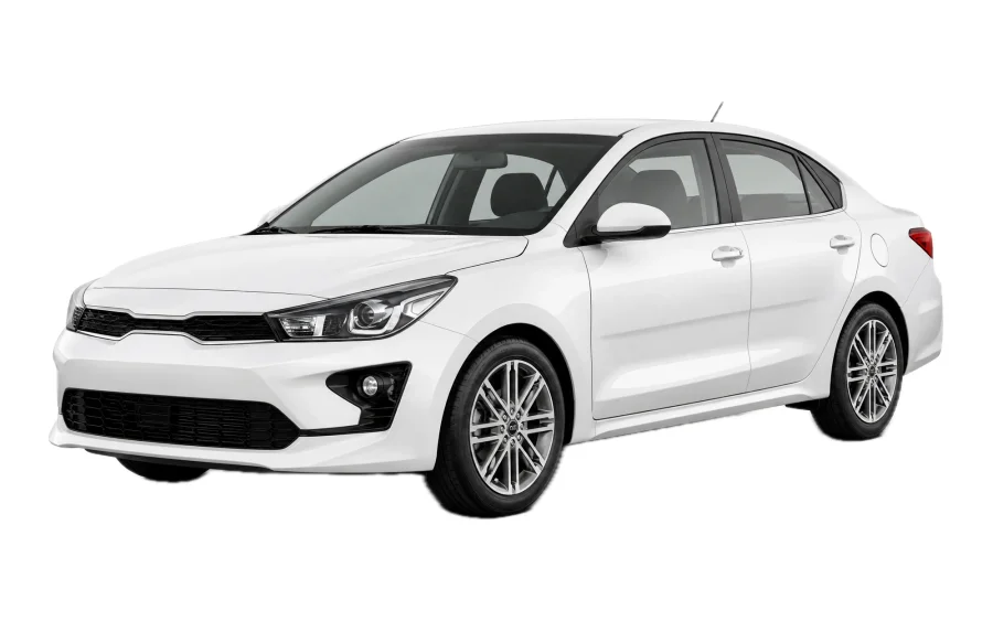 Kia Rio available for rent in Managua