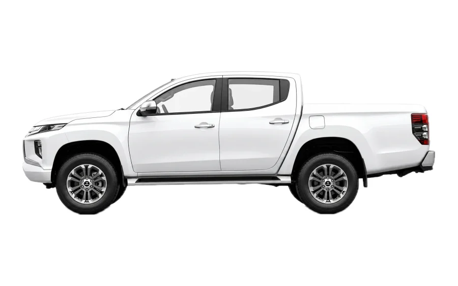 Mitsubishi L200 visto de lado