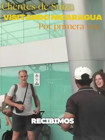 Clientes de Suiza en el aeropuerto