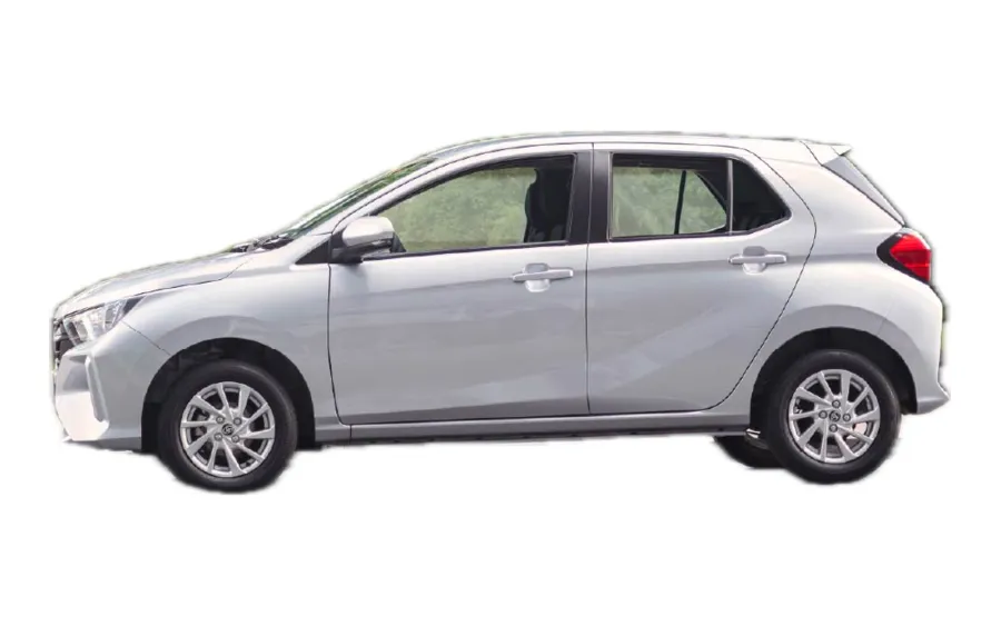 Toyota Agya visto de lado