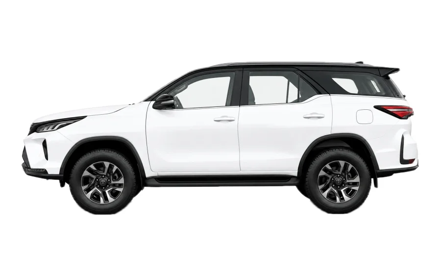 Toyota Fortuner visto de lado