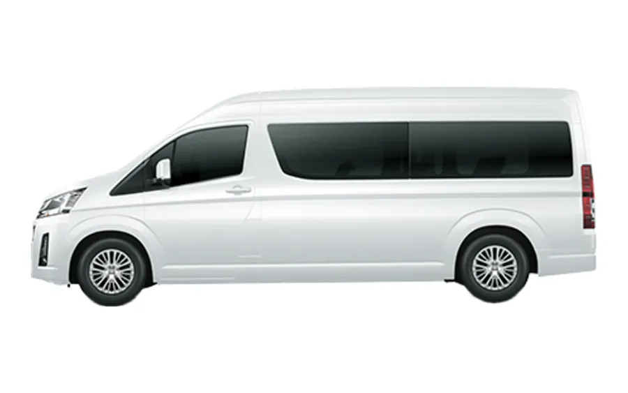 Toyota Hiace seen from the side