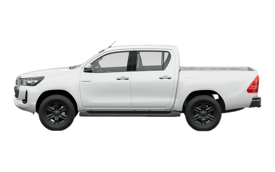 Toyota Hilux seen from the side