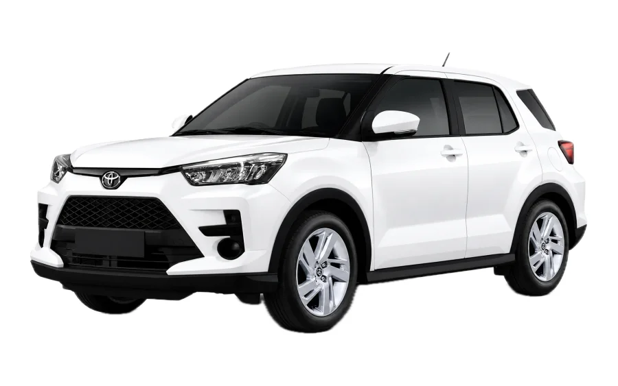 Toyota Raize available for rent in Managua
