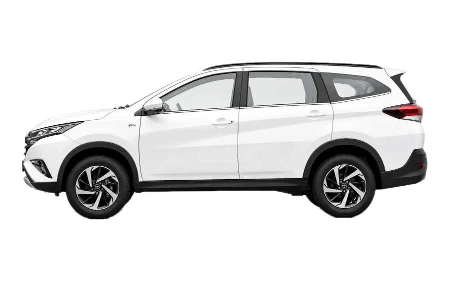 Toyota Rush seen from the side