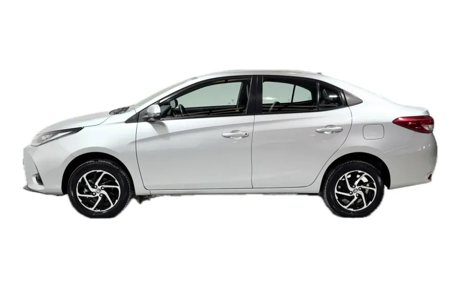 Toyota Yaris seen from the side