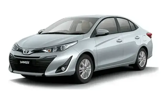 Toyota Yaris available for rent in Managua