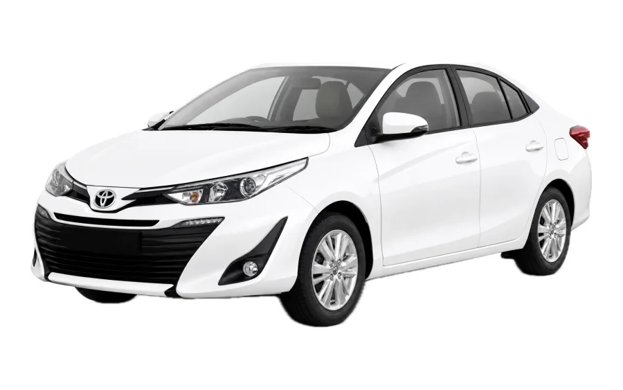 Toyota Yaris available for rent in Managua